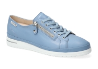 chaussure mephisto lacets june bleu ciel